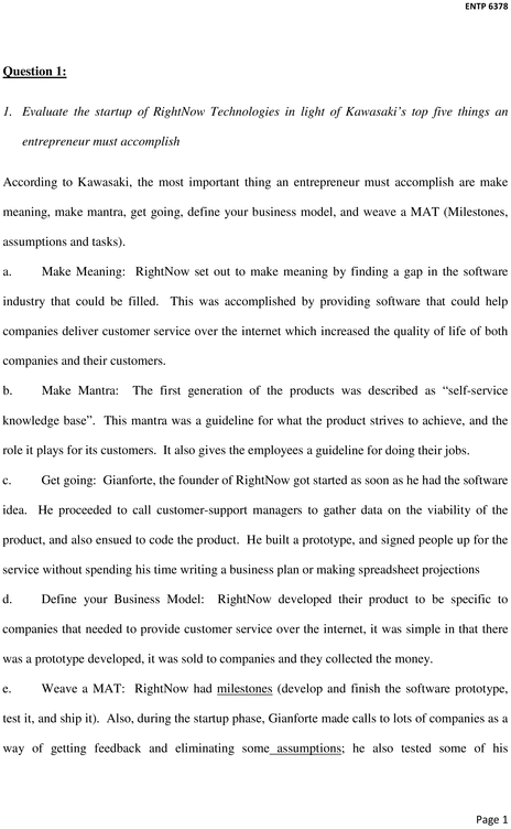 Product picture RightNow Technologies HBS 9-805-032
